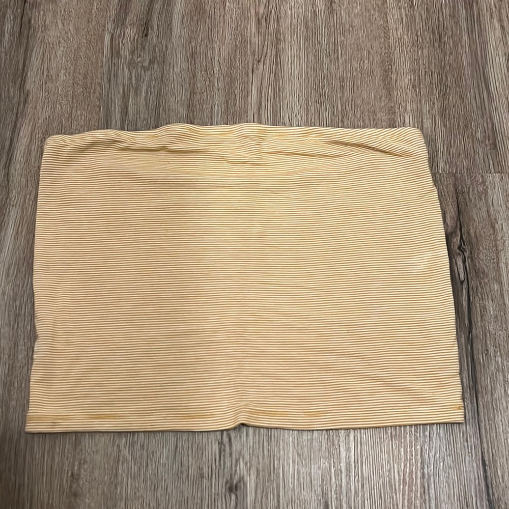 Yellow Tube Top